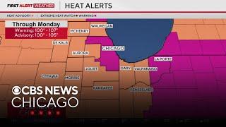 One more day of dangerous heat on Monday in Chicago