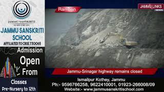 Jammu-Srinagar highway remains closed