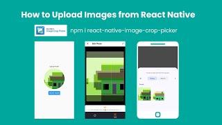 Select image in React Native | React Native image crop picker | Download Free Code