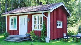 Stunning Beautiful The Cosy traditional stuga  Cottage House | Lovely Tiny House