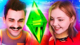 Юлик и Даша в Sims 4