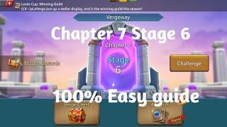 Lords mobile Vergeway chapter 7 Stage 6 easiest guide