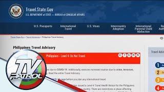US Citizens, binawalang bumiyahe patungong Pilipinas dahil sa COVID-19 | TV Patrol