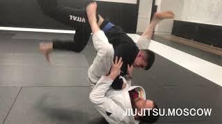 LIFTING TRIANGLE - BJJ Technique ( выход на треугольник подбрасыванием противника)