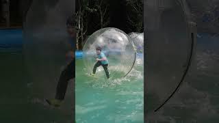 Carnfunnock zorb splash balls