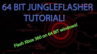 HOW TO Flash an Xbox 360 on 64 BIT PC Jungleflasher | And How to Unbrick a Lite-on Drive!