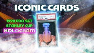 Iconic Hockey Cards | 1990-91 Pro Set Hockey THE STANLEY CUP Hologram Card