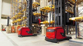 Very Narrow Aisle - Man-Up - K-Truck [Product Presentation] - Linde Material Handling