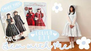 ️ Making A Classic Style Apron Dress | Sew with Me (Otome No Sewing)