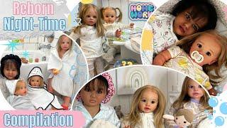 Reborn Doll Bedtime Routines ⭐️ 2 Hours of Reborn Roleplay  