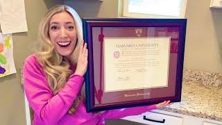 Opening my Harvard Extension School Diploma | Harvard Extension School