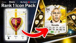 7x RANK 1 ICON PACKS & REWARDS!  FC 25 Ultimate Team