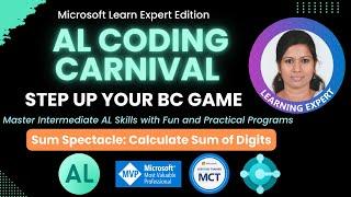 AL Coding Carnival: sum of digits of a number in AL Programming | coding challenge