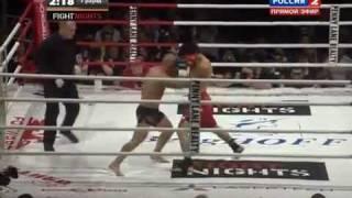 Mike Zambidis vs Batu Hasikov 2011 frattura mandibola