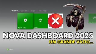 NOVA ATUALIZAÇÃO DA DASHBOARD DO XBOX 360 É 100% REAL! - ELA CHEGOU PARA MIM E EU TESTEI TUDO! 