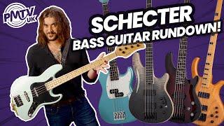 Ever Tried A Schecter Bass Guitar?! - Check Out The SLS, Omen, Banshee, J-4 & Stiletto!