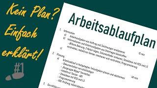 #1 So startest du am Prüfungstag richtig! | Arbeitsplan Abschlussprüfung Mechatroniker