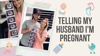 TELLING MY HUSBAND I'M PREGNANT | SARATI + JESSE