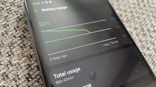 LG WING First Day Battery Usage 2021