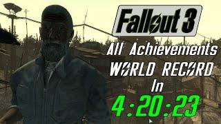 Fallout 3 All Achievements Speedrun in 4:20:23 (World Record)