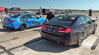 750HP BMW M3 G80 Aulitzky Tuning vs 625HP BMW M5 CS