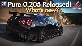 NEW Pure 0.205 RELEASED! | Big Weather Update! | What's new or changed? | Assetto Corsa Mods 2023