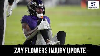 Zay Flowers injury - initial thoughts #zayflowers #ravens #nfl