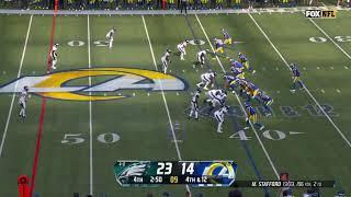 You have to at least throw the ball on 4th down. #LARvsPHI