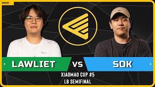 WC3 - [NE] LawLiet vs Sok [HU] - LB Semifinal - Xiaomao Cup #5