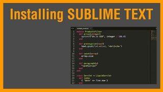 How download and install Sublime Text 3 Tutorial