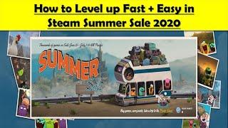 Steam Summer Sale 2020 How to Level Up Steam Account Fast + Easy | New Point System