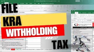 How to file KRA Withholding Tax Return: Easy Step-by-Step Guide