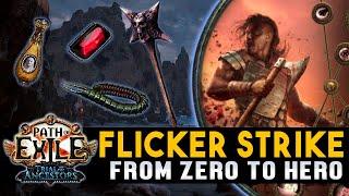 Flicker Strike Berserker - Journey - Part 1 | Path Of Exile 3.22