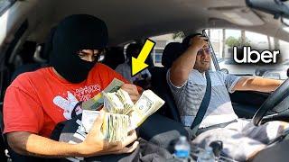 Bank Robbery Prank on Ubers!