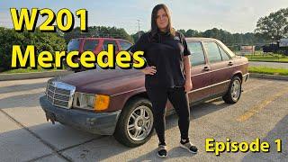 Sam Buys A Barn-Find W201 Mercedes 190E ! [Ep 1]