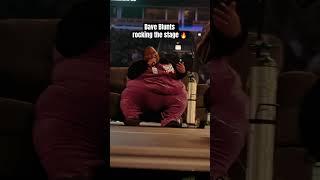 Dave Blunts performs with Oxygen Tank