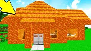 #How #to #make #a #lava #house #in #Minecraft (#Subscribe)