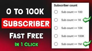 How To Get Free Subscribers On YouTube - How To Increase Subscribers - Free Subscribers For YouTube