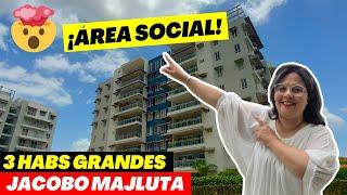 APARTAMENTO EN VENTA EN SANTO DOMINGO | AVE. JACOBO MAJLUTA | 3 HABITACIONES | ÁREA SOCIAL 