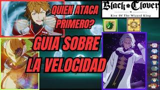 Guía Definitiva: Como Funciona la VELOCIDAD y TODO lo que DEBES Saber | Black Clover Mobile