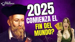 2025  ATERRAD0R! Nostradamus revela FECHA DE FIN DEL MUND0 Y DESASTRES NATURALES