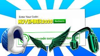 ALL NEW ROBLOX PROMO CODES on ROBLOX 2020! ROBLOX PROMO CODES (November)