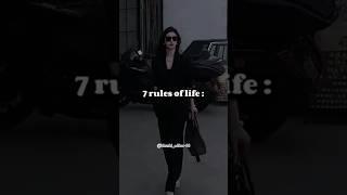7 rules of life #edit #fyp #@Khushi_editor-88