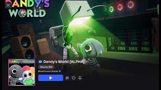 Playing the new update in dandys world with fans!