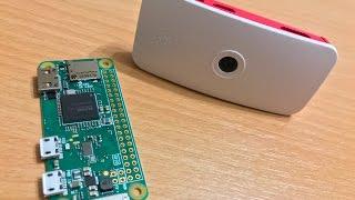 New Raspberry Pi Zero W Kamera & Original Gehäuse (Überwachungskamera)[GER]