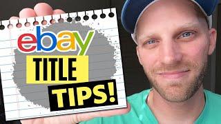 How to Title Your eBay Listings to get More Sales!