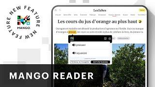 Announcing: Mango Reader