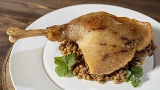 Самый ленивый рецепт французской кухни. Конфи. Гусиные ноги