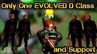 Only One EVOLVED D Class and Support SCP Tower Defense