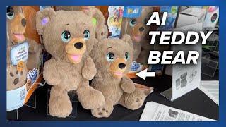  AI storytelling teddy bear and other hot 2024 holiday toys previewed at NYC toy show